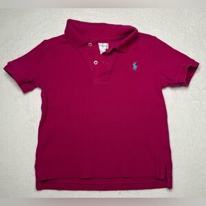 Ralph Lauren Kids Fuchsia Polo Shirt